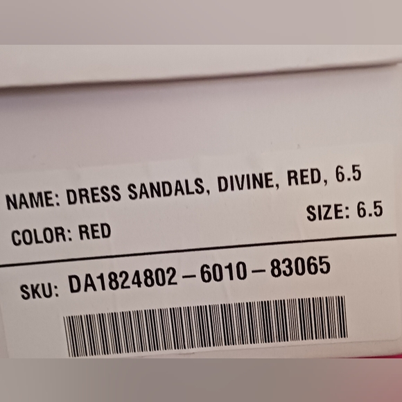 RED Peep toe heels - Picture 10 of 10